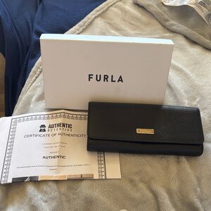 Furla Black Leather wallet